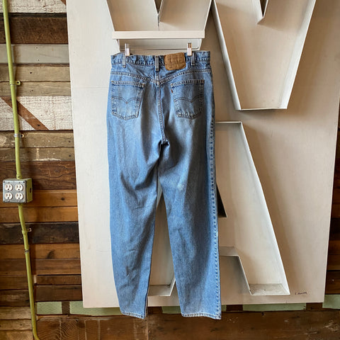 90’s Levi’s Orange Tab 580s - 32” x 32.5”
