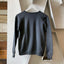 80’s Faded Black Cat Sweatshirt - Small