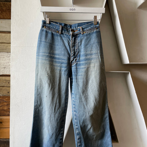 70’s Faded Brittania Koala Jeans - 25” x 30”