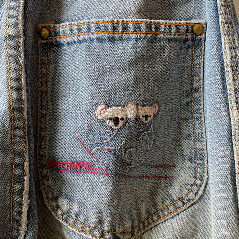 70’s Faded Brittania Koala Jeans - 25” x 30”