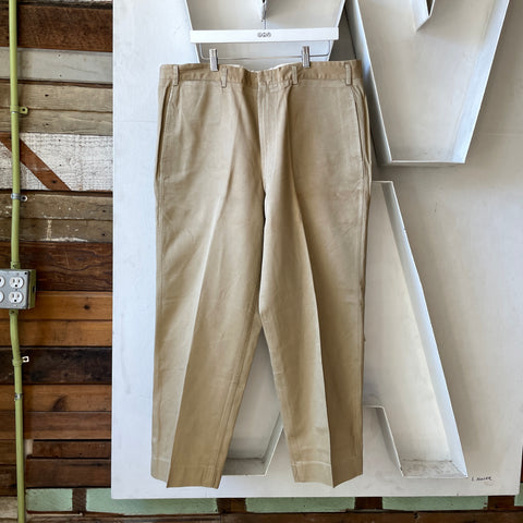 40’s Starched Officer Chinos - 38” x 28”