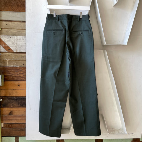 50’s Moth Loved Military Wool Trousers - 28” x 29”