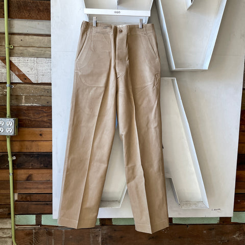 40’s Starched Officer Chinos - 30" x 33"