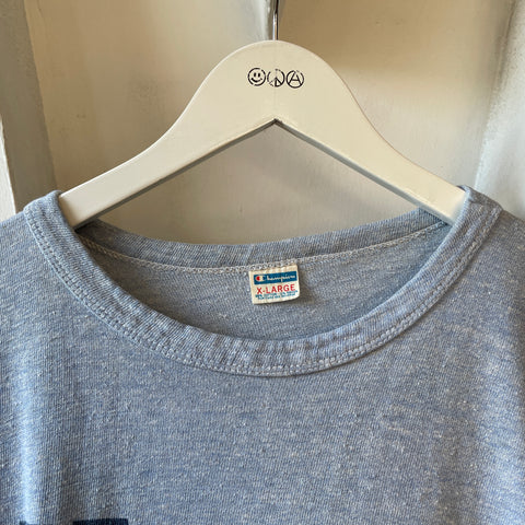 70’s Champion Blue Bar U of W Tee - XL