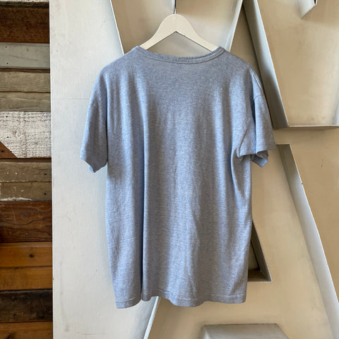 70’s Champion Blue Bar U of W Tee - XL