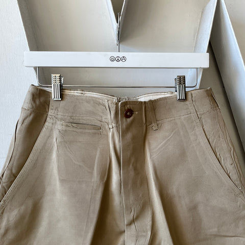40’s Starched Officer Chinos - 28" x 33"