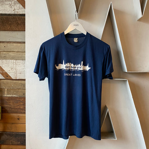80’s Go Navy Tee - Medium