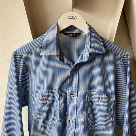 80's Levi’s Striped Button Up - Small