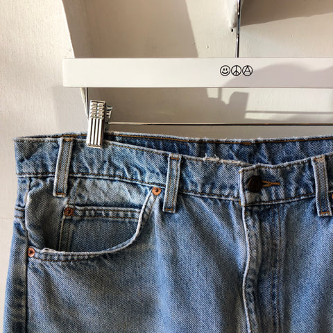 90’s Levi’s 505 Orange Tab Cut-Offs - 36” x 6.5”