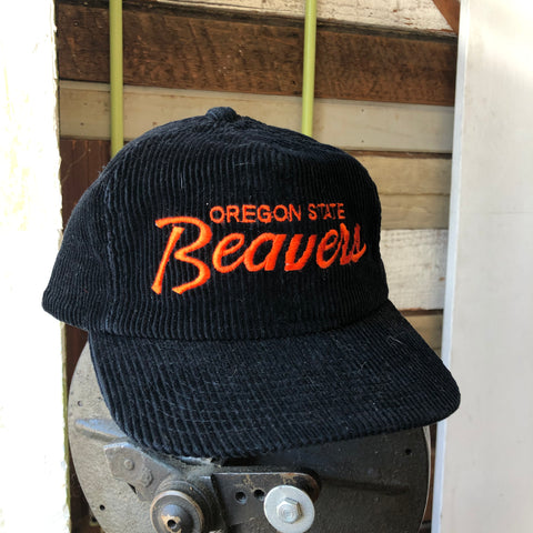 90’s OSU Corduroy Script Trucker - OS