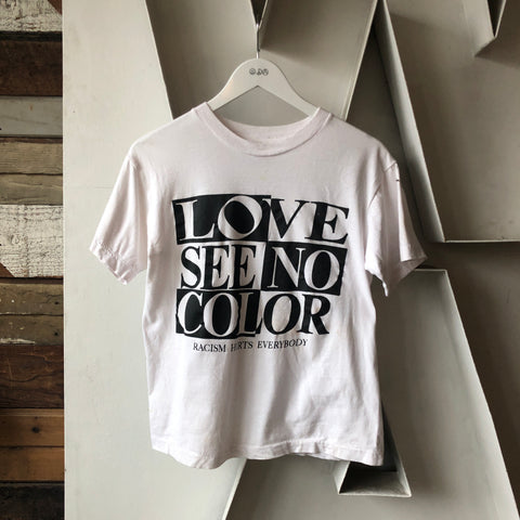 80's Racism Hurts Tee - Medium