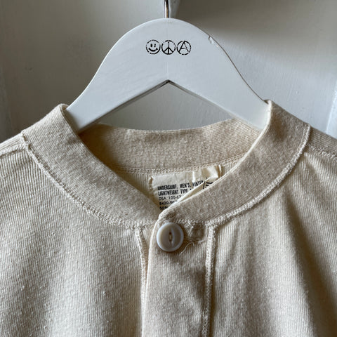 60’s Military Wool Henley - Small