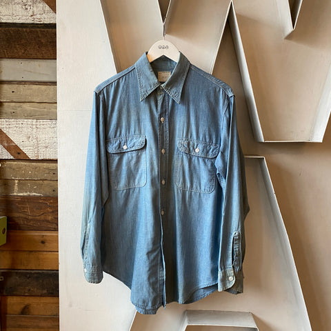 70’s Big Mac Chambray Button up - Medium