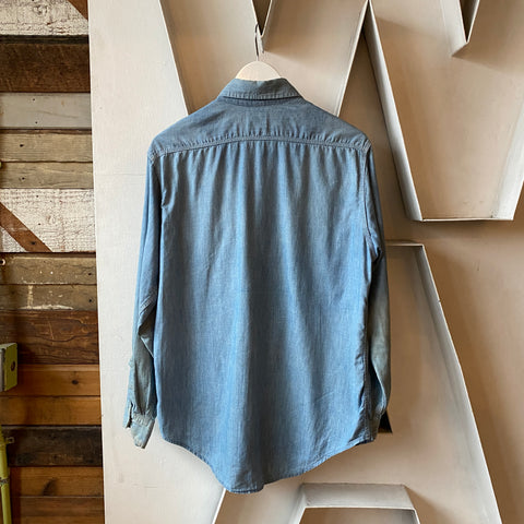 70’s Big Mac Chambray Button up - Medium