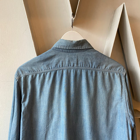 70’s Big Mac Chambray Button up - Medium