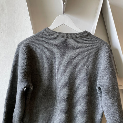40’s Military Heavy Wool Sweater - Small