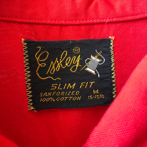 60’s Cropped Bowling Shirt - Medium