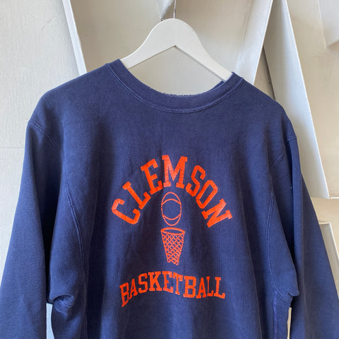 80's Clemson Reverse Weave - Large