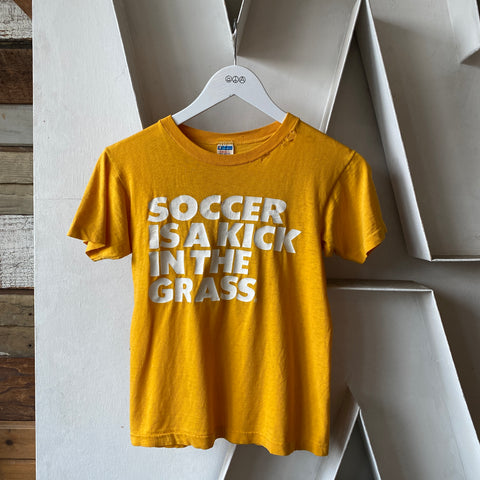 70's Soccer Kicks Grass - XS
