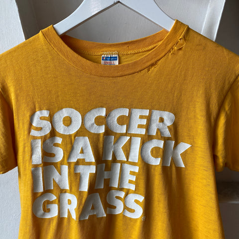 70's Soccer Kicks Grass - XS