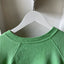 60’s Faded Green Short Sleeve Sweatshirt - Small