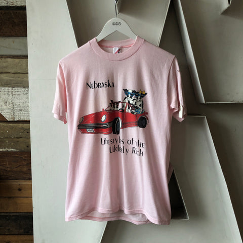 80's Nebraskan Luxury Tee  - Medium