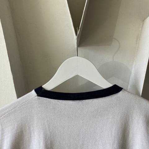 70’s Thoroughbred Blue Bar Tee - Large