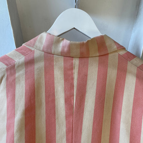 40’s Striped Boardwalk Jacket - Large