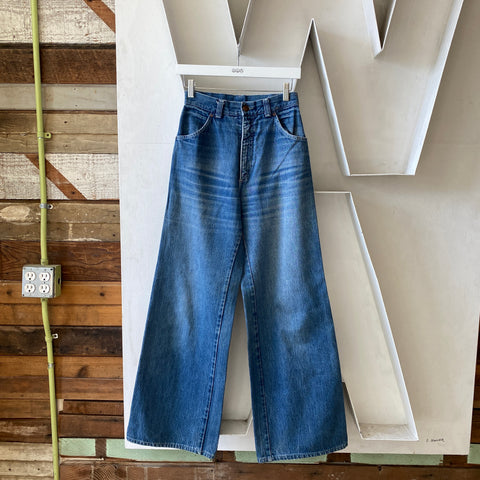 70's San Francisco Wide Leg Denim - 26” x 32”