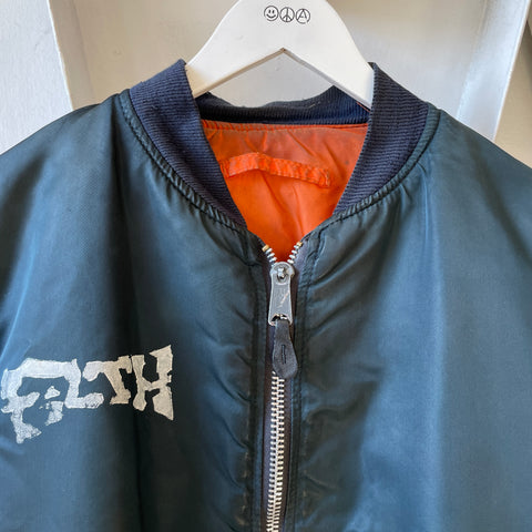 90’s Punk Bomber Jacket - XL