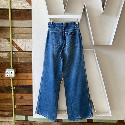 70's San Francisco Wide Leg Denim - 26” x 32”