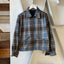 70’s Wool Plaid Jacket - Medium