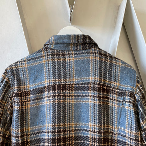 70’s Wool Plaid Jacket - Medium