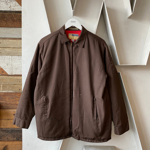 60's Brown Work Jacket - Large
