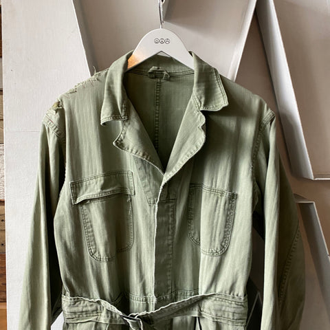 WW2 HBT Coveralls - Large