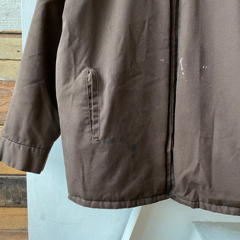 60's Brown Work Jacket - Large