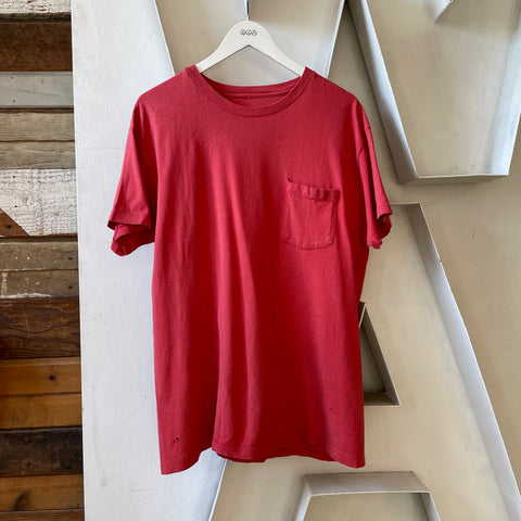80’s Faded Pocket Tee - Medium