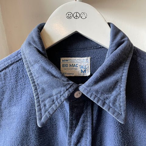 80’s Big Mac Washed Cotton Flannel Shirt - Medium