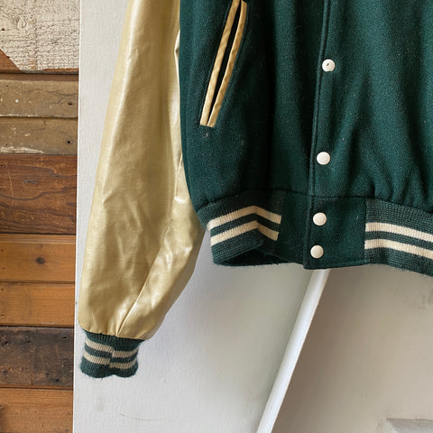 60's Running Man Varsity Jacket - Large