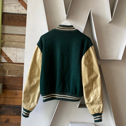 60's Running Man Varsity Jacket - Large