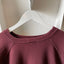 70’s Champion Flock Print Union College Crewneck Sweatshirt - Medium
