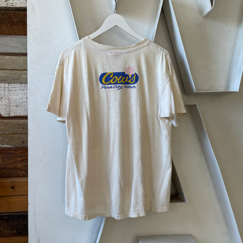 90’s Night On The Net Cow Tee - Medium