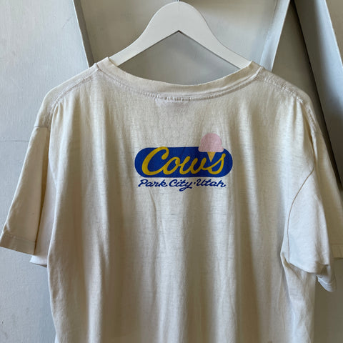 90’s Night On The Net Cow Tee - Medium
