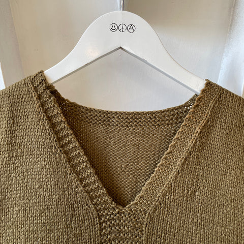 WW2 Military Knit Vest - Small
