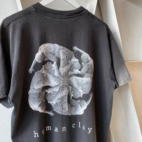 Y2K Creed Human Clay Tee - Large