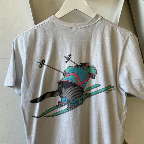 80’s Crazy Cat Kliban Tee - Medium