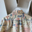 70's Kmart Patterned Button Up - Medium