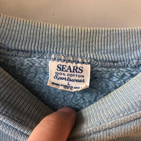 60's Sears Raglan Sweatshirt - Large