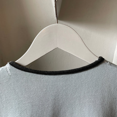 50’s Portland State College Short Sleeve Sweatshirt - Small