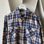 70's Levis Cotton Flannel - Large